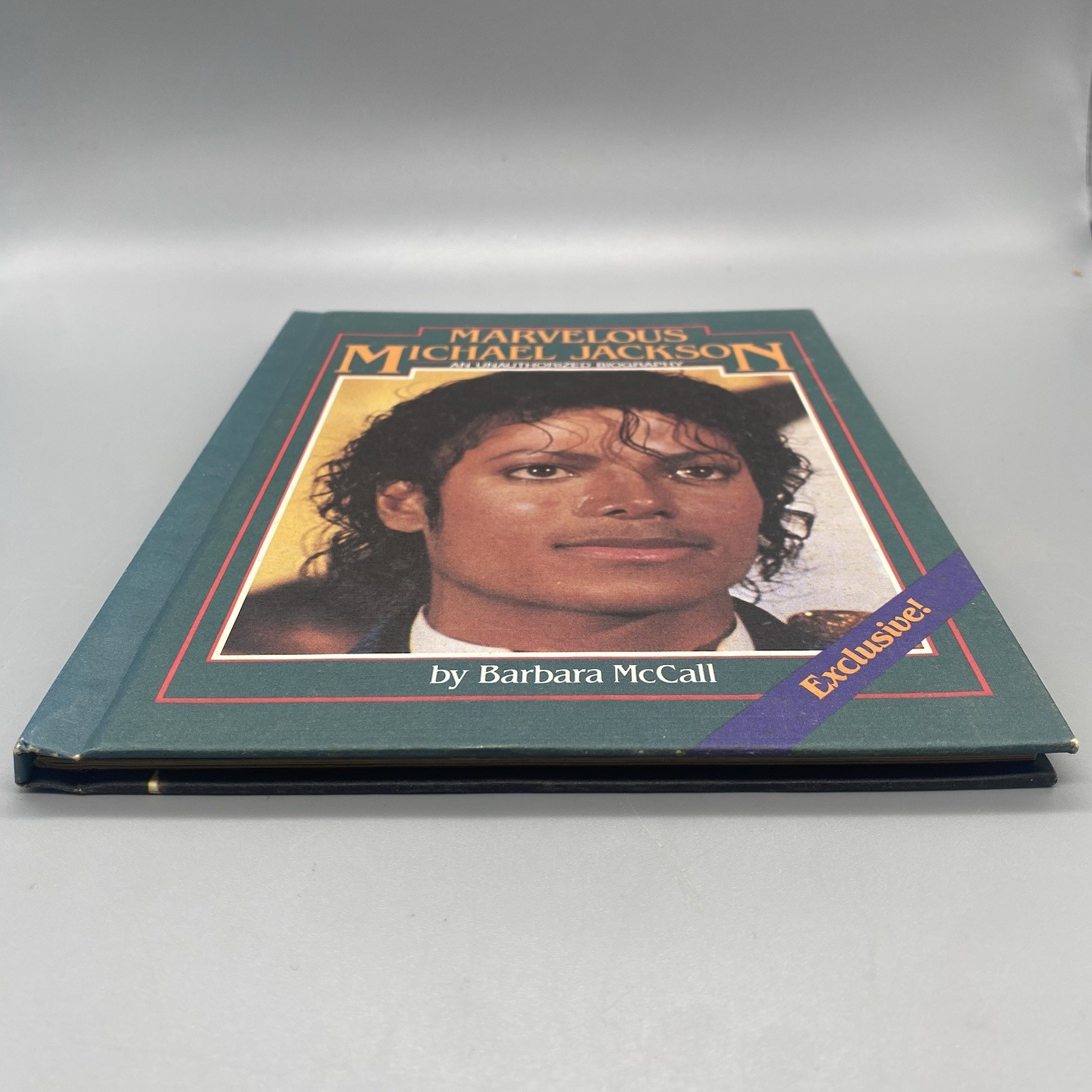 Marvelous Michael Jackson Barbara McCall 1984 Weekly Reader Hardcover Biography