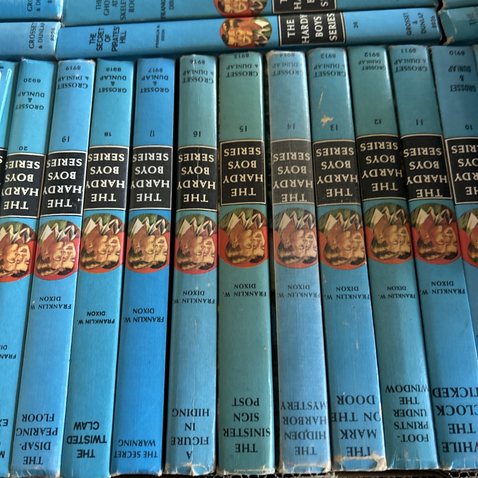 Hardy Boys Complete # 1-58 & HC Blue Covers Like New 60s to 80s