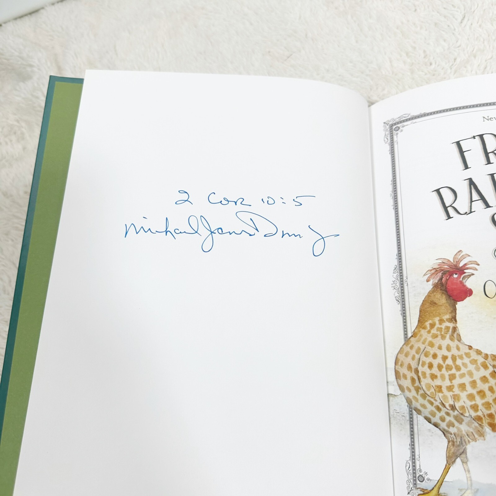 FROG’S RAINY-DAY STORY AND OTHER FABLES By Michael J. Sarah B. Dowling Autograph