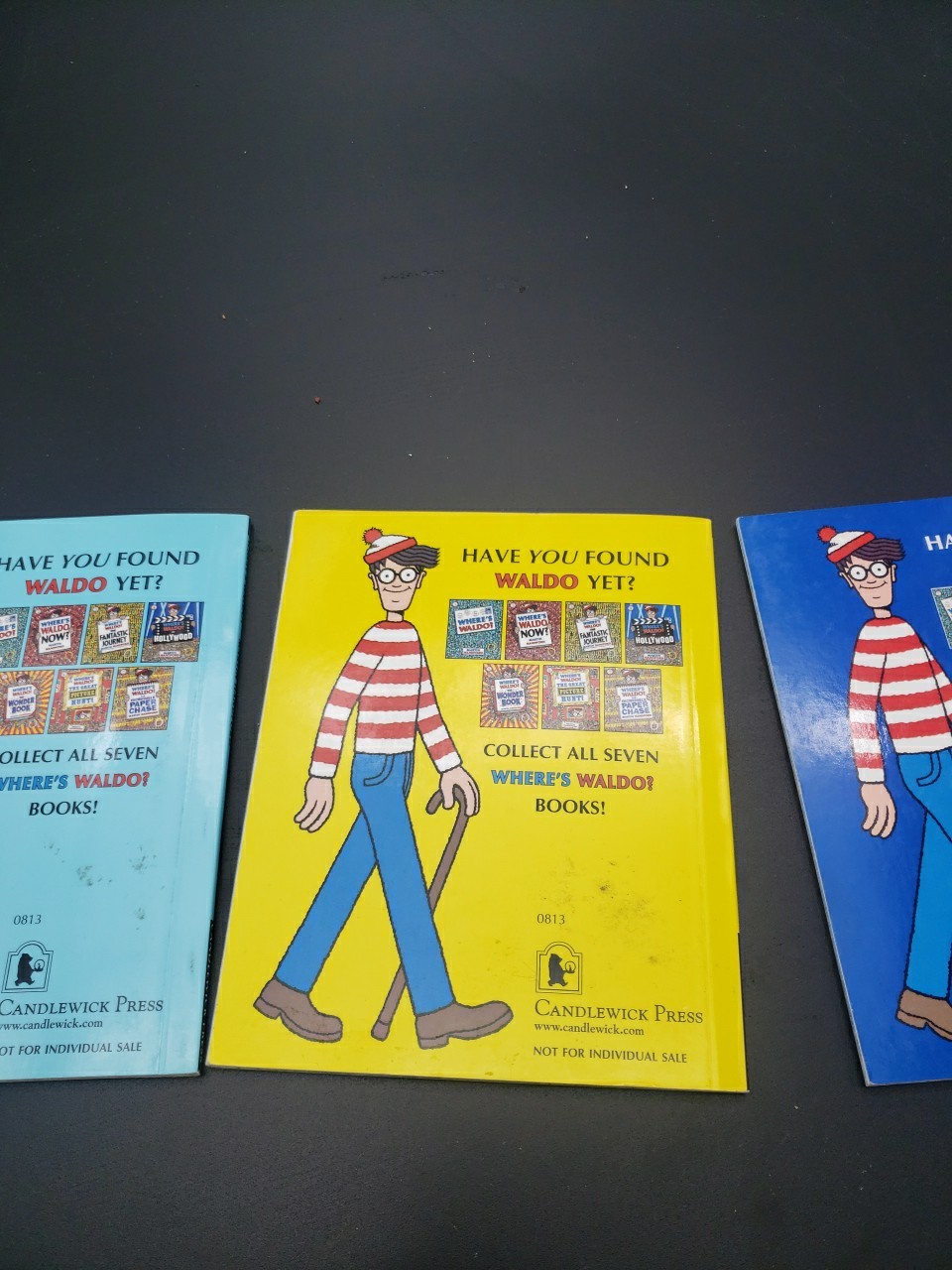 Where’s Waldo Papperback 1 ,3,4