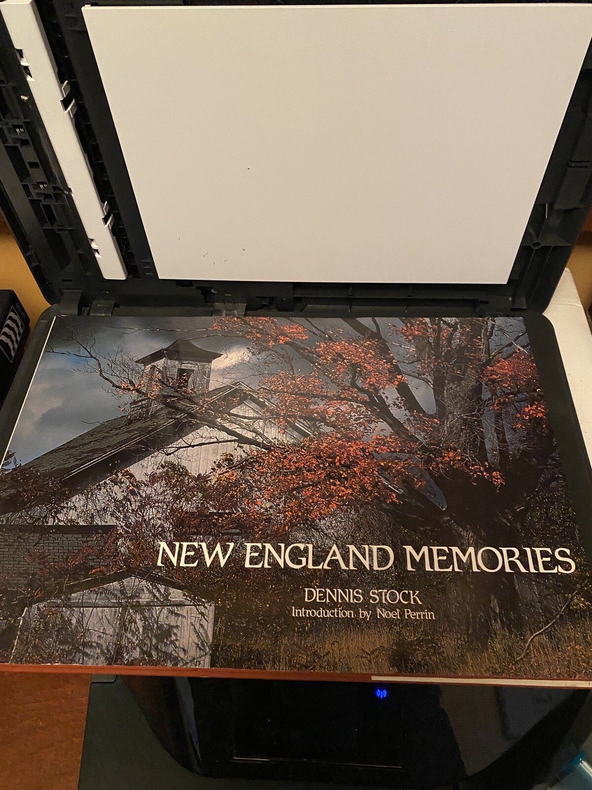 New England Memories by Dennis Stock Oversized Coffee Table Hardcover First Ed