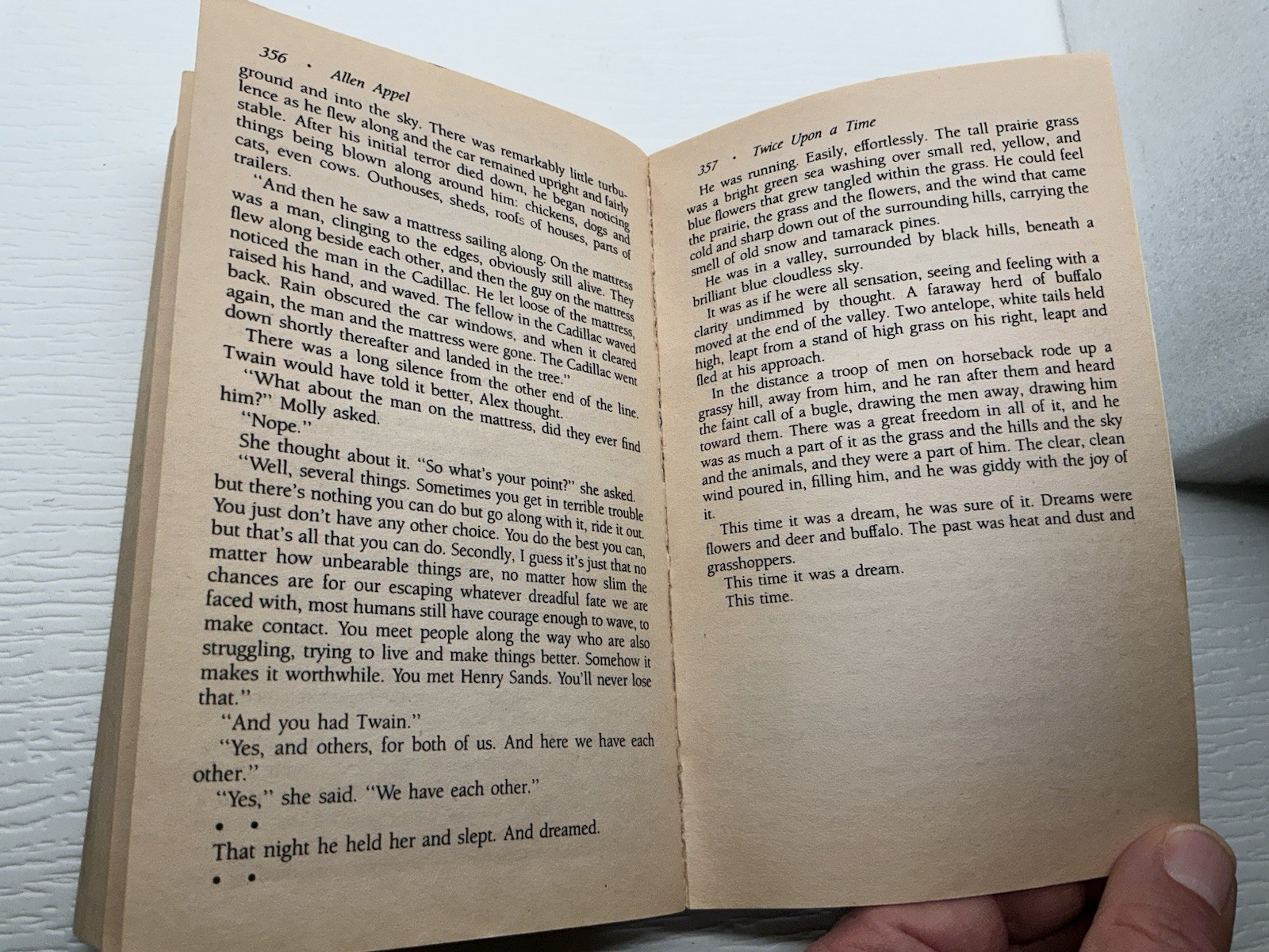 TWICE UPON A TIME By Appel, Allen – 1990 Mass Market Paperback
