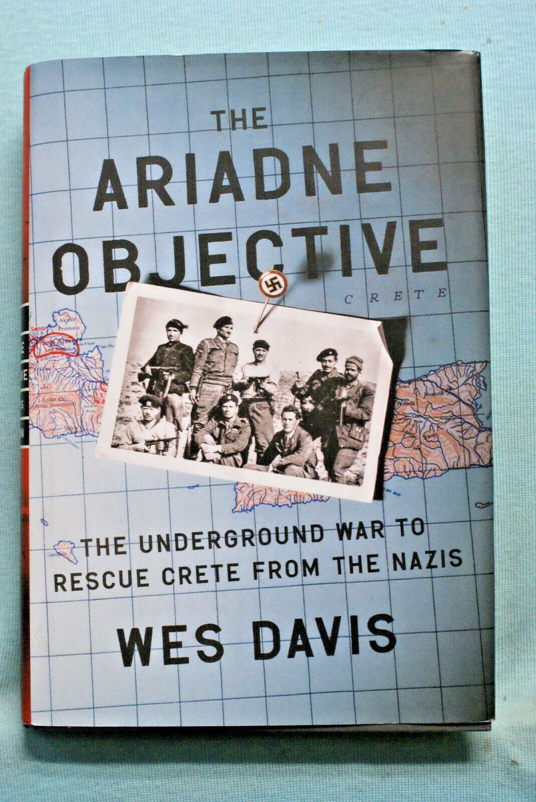 The Adiadne Objective – Rescue Crete from the Nzis – Wes Davis – Hardbound