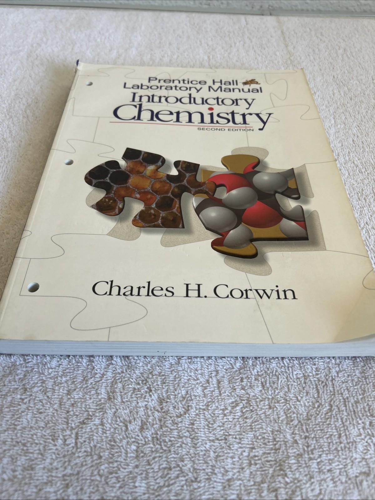 PRENTICE HALL LABORATORY MANUAL, INTRODUCTORY CHEMISTRY By Charles H. Corwin 2da
