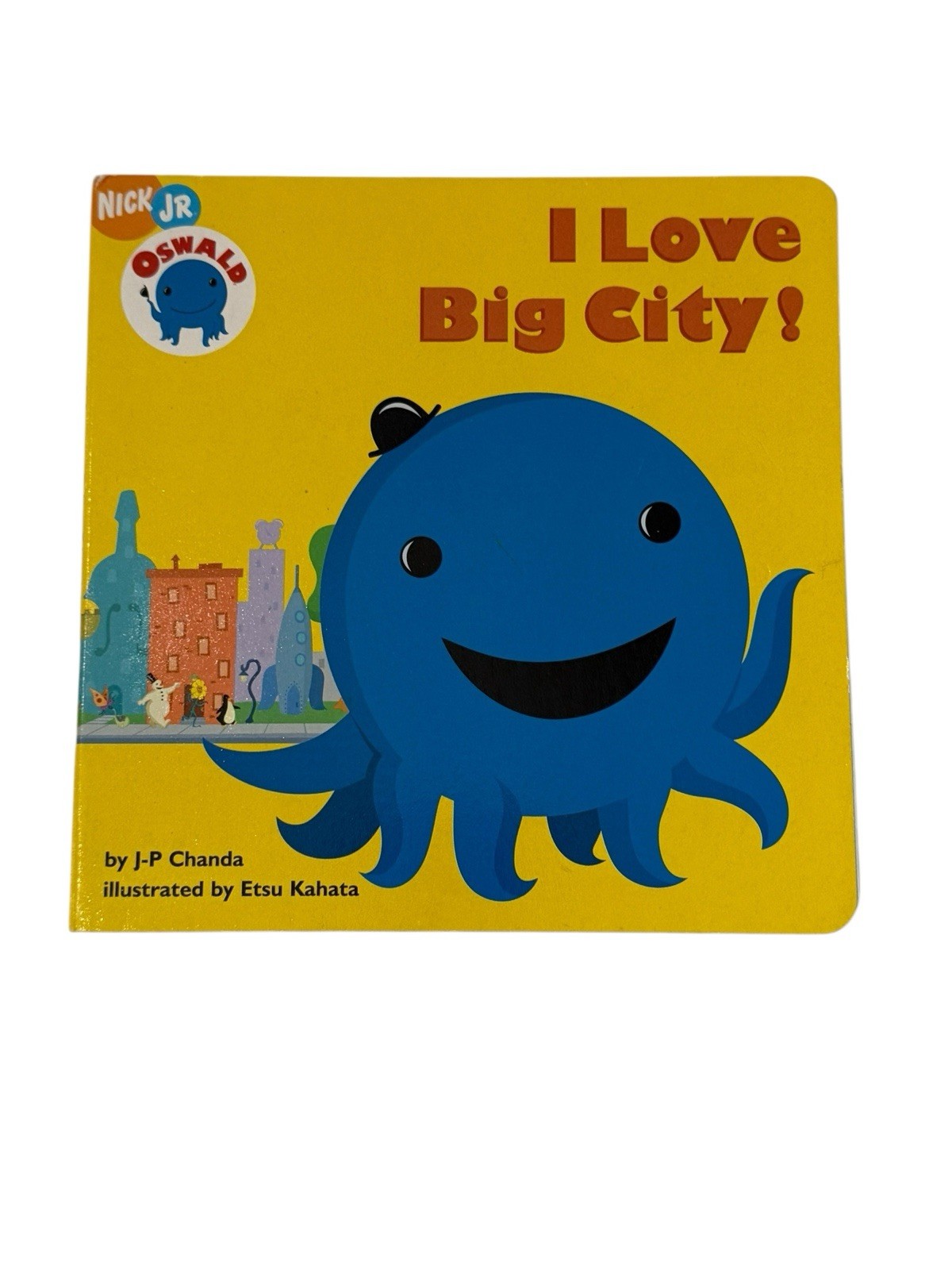 VTG Nick Jr Oswald I Love Big City Cardboard Book Rare 2005 HTF