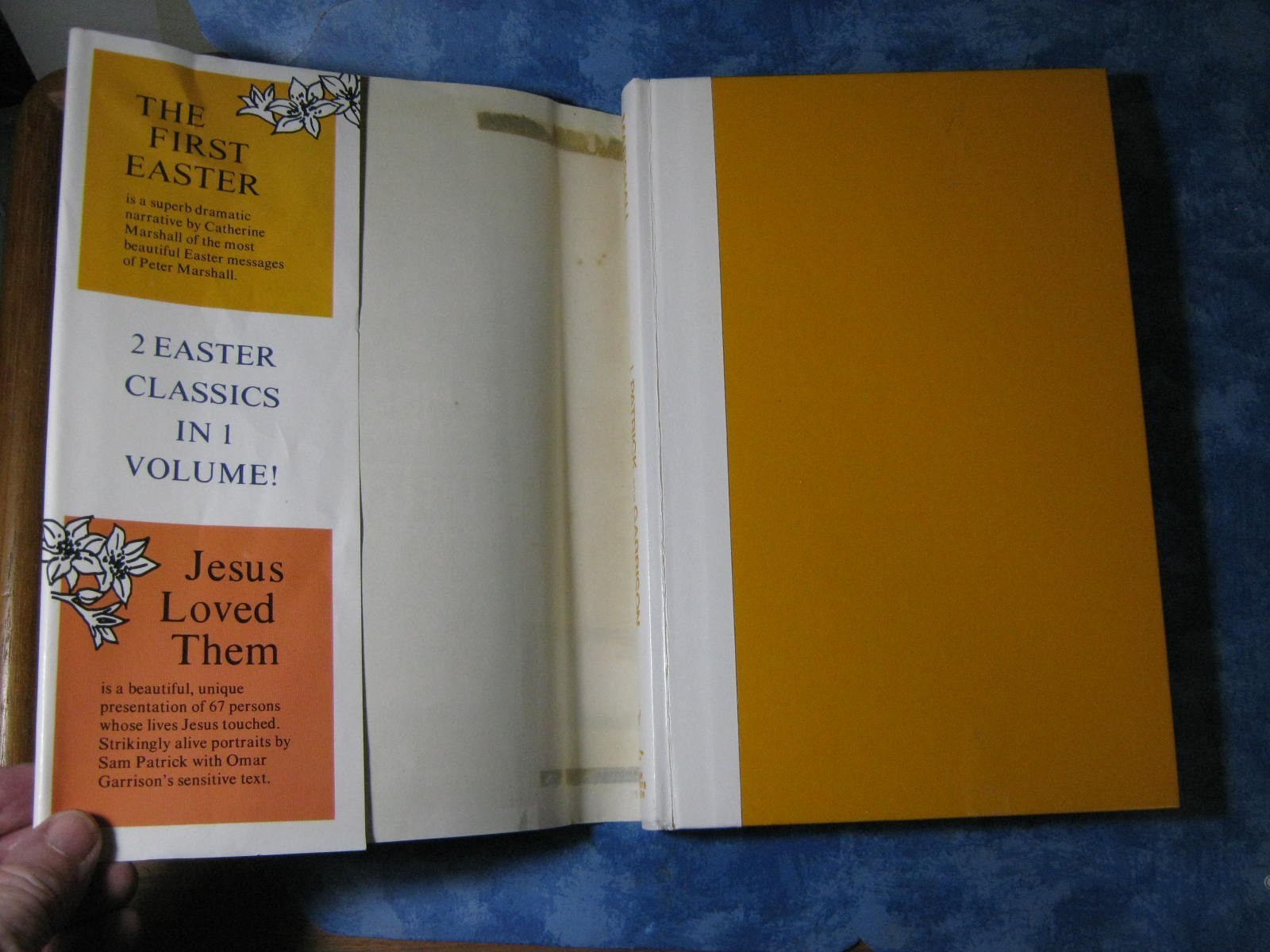 THE FIRST EASTER Peter Marshall + JESUS LOVED THEM Sam Patrick HCDJ Guideposts