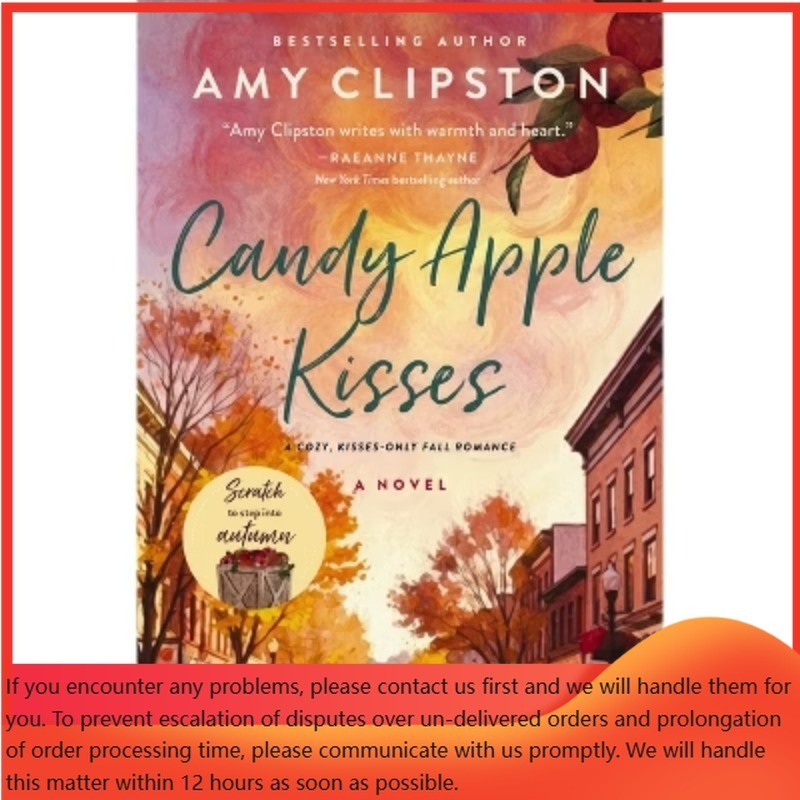 Candy Apple Kisses – by Amy Clipston (Paperback)