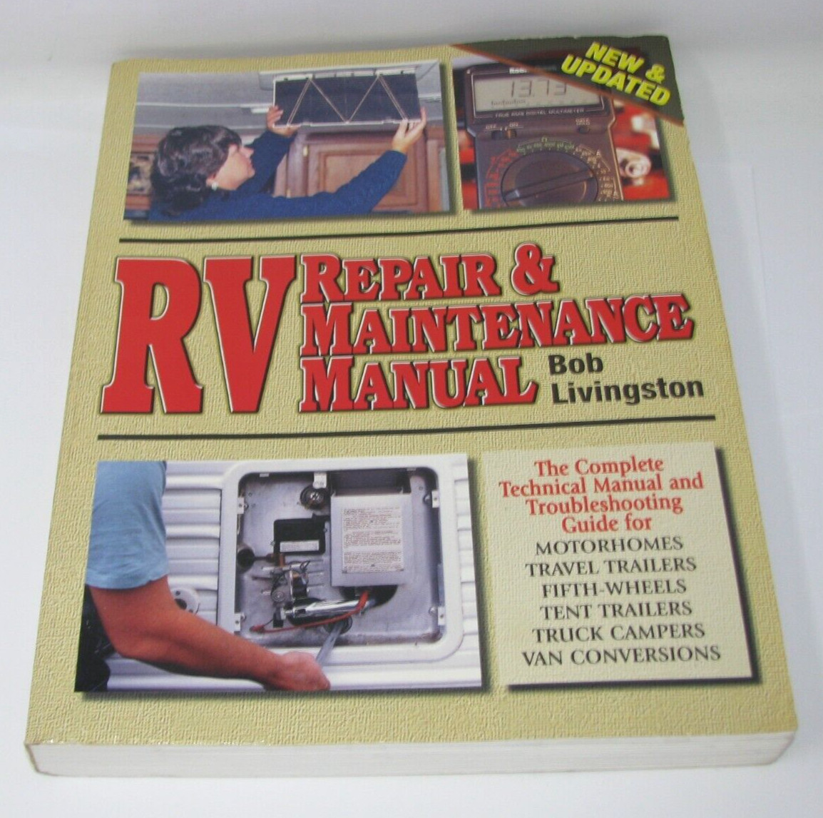 RV Repair and Maintenance Manual – Paperback – Good Condition -3rd Edition 1998