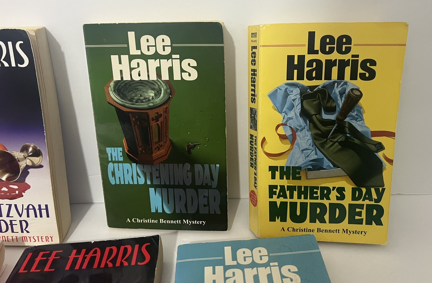 LEE HARRIS Lot of 9 Paperback Books – Christine Bennett & Manhattan Mystery