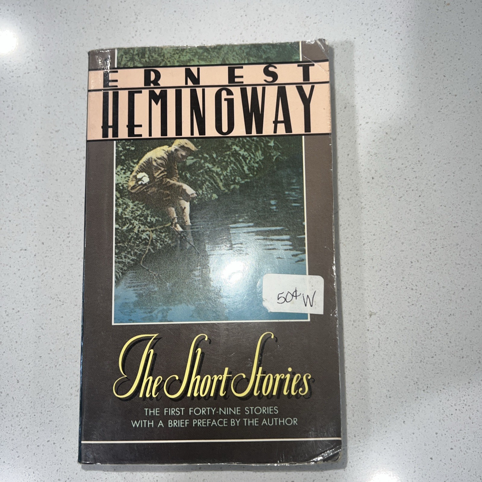 The Short Stories of Ernest Hemingway (1987) Collier Paperback Scribner Classic