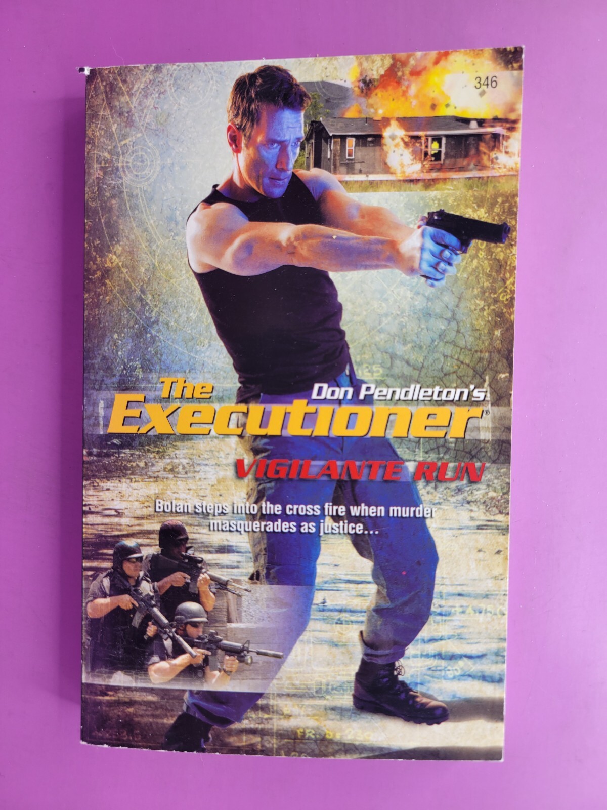 THE EXECUTIONER #346 VIGILANTE RUN DON PENDLETON MACK BOLAN