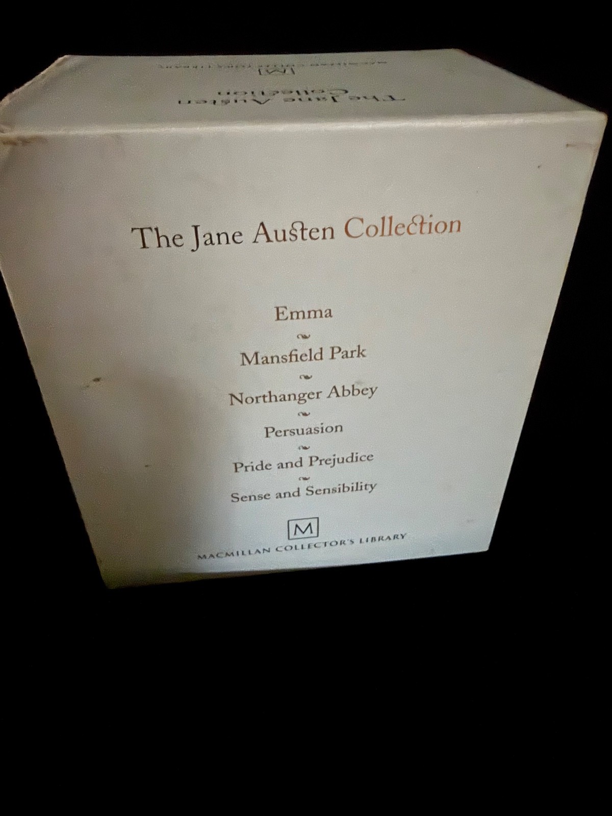 Jane Austen Collection Hardcover Pocketbooks by Macmillian 6 Gilded Novels