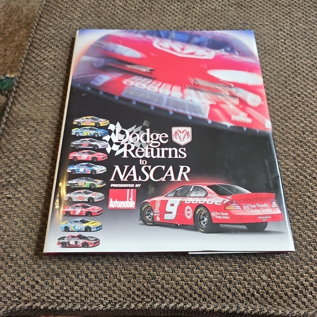 Dodge Returns to NASCAR 11.25 X 9.25″ + 1/64 Bill Elliott Nascar