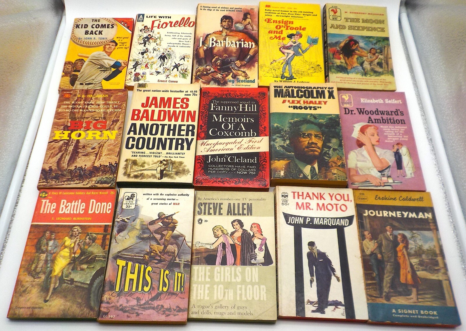 Lot of 15 Vintage Paperbacks