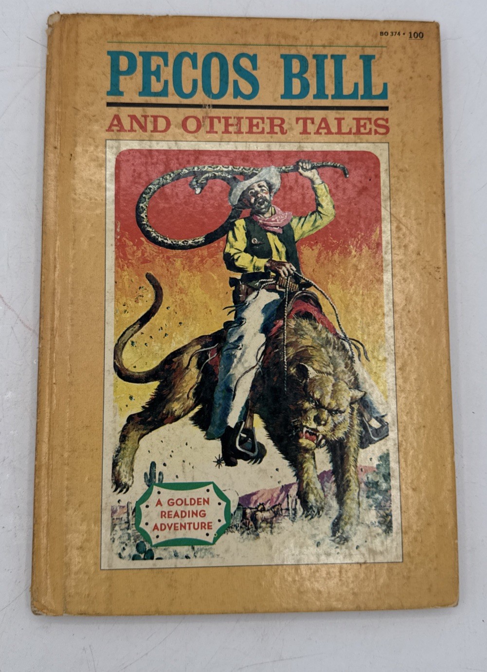 VTG Pecos Bill and Other Tales 1958 Golden Press HC Irwin Shapiro Al Schmidt Art