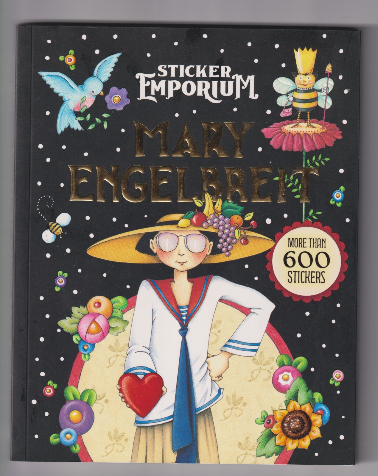 Mary Engelbreit’s Sticker Emporium More Than 600 Stickers (Hardcover: Crafts)