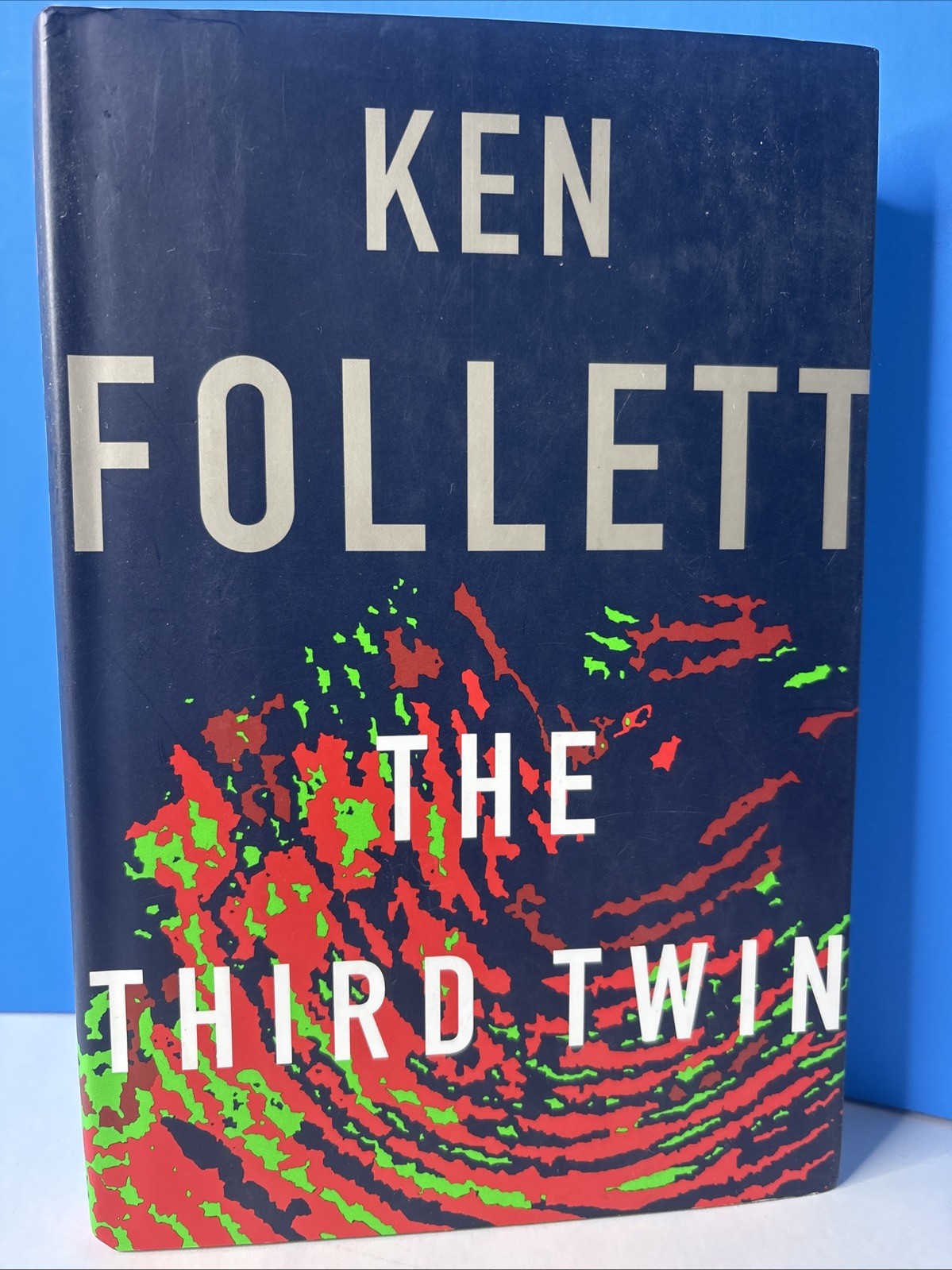 “THE THIRD TWIN” by Ken Follett (Hardcover w/ Dust Jacket, 1996) Crown 1st Ed.