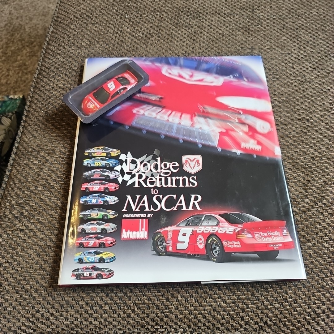 Dodge Returns to NASCAR 11.25 X 9.25″ + 1/64 Bill Elliott Nascar