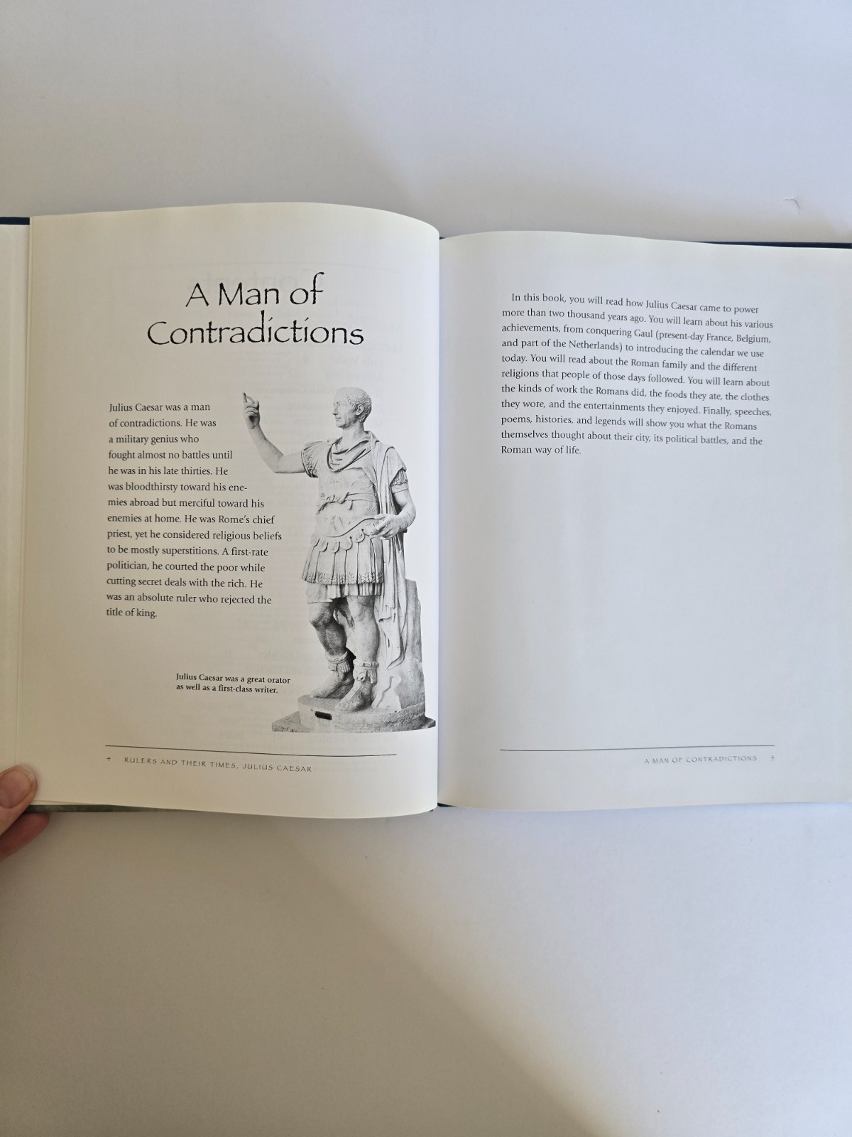 Julius Caesar and the Roman Republic by Greenblatt, Miriam Homeschool Studies