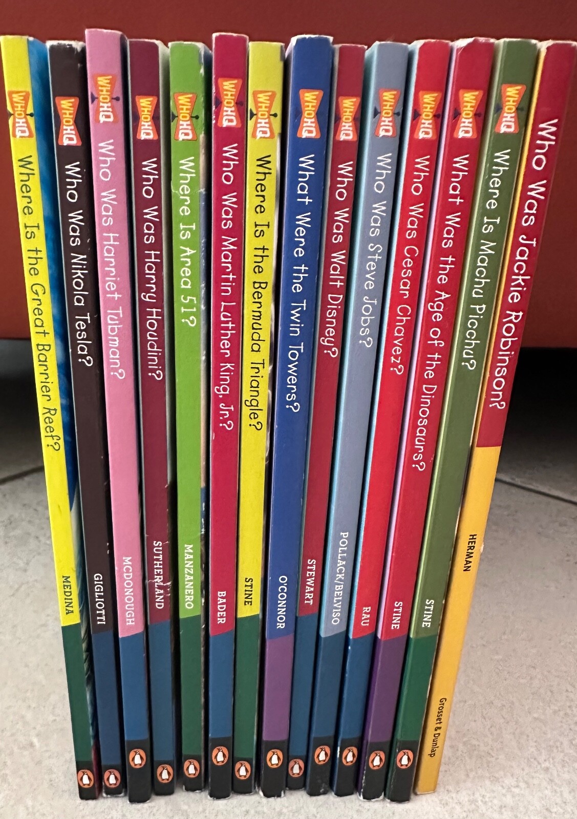 Who Was? Ser.: The Who Was /where is ? books by Who HQ Total 14 books