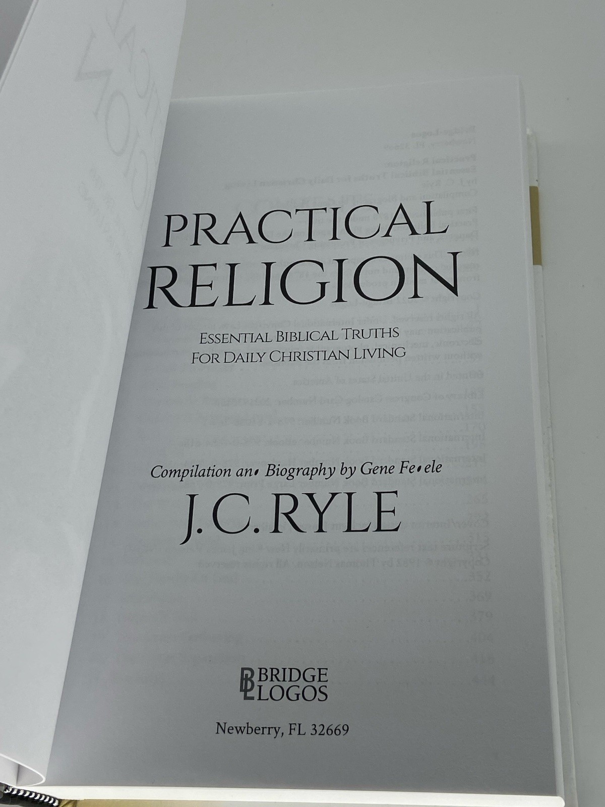 Practical Religion: Essential Biblical Truths For Daily Christian-J.C. Ryle