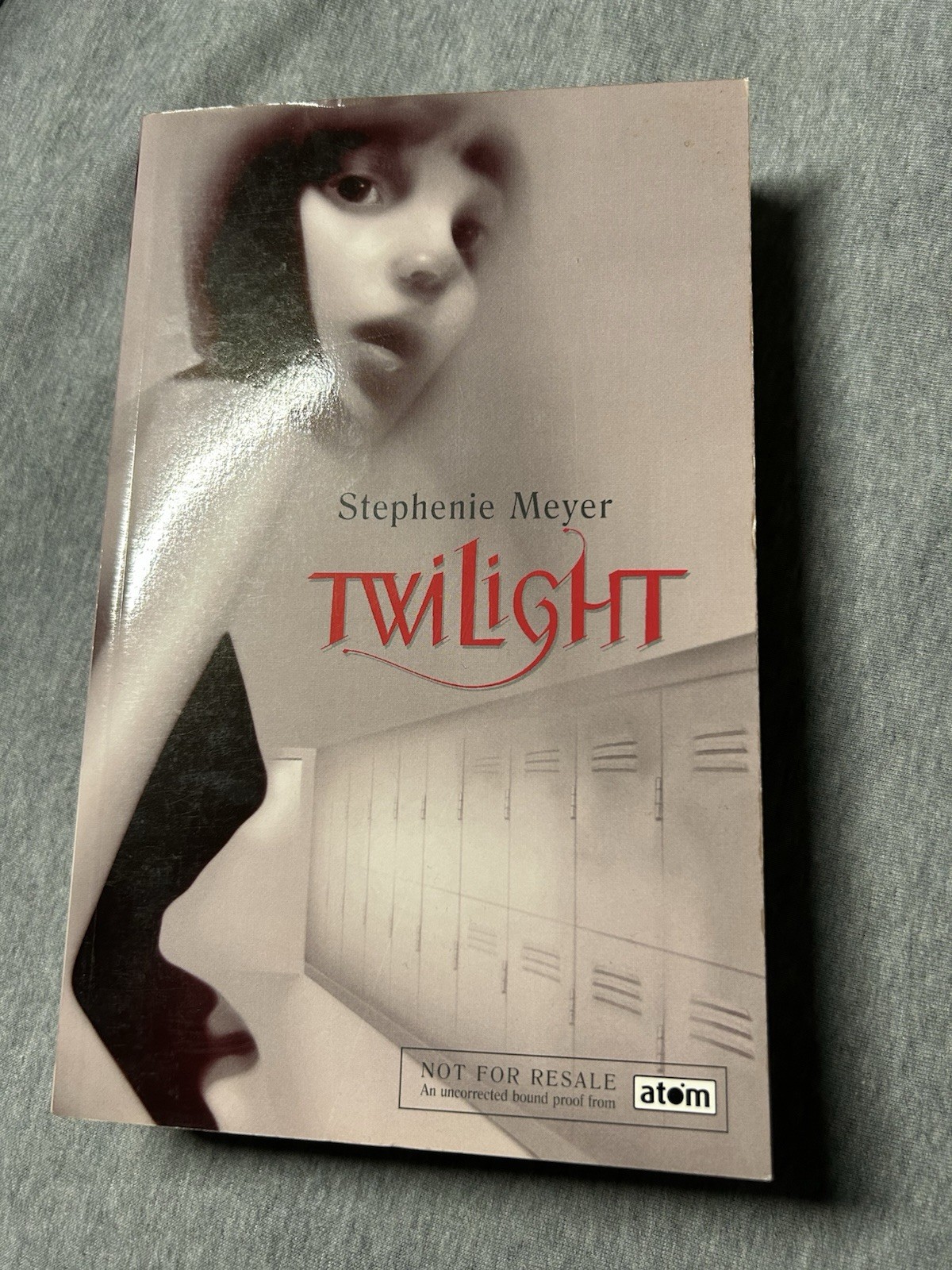 Twilight ARC uncorrected proof in rare UK cover. Read description!