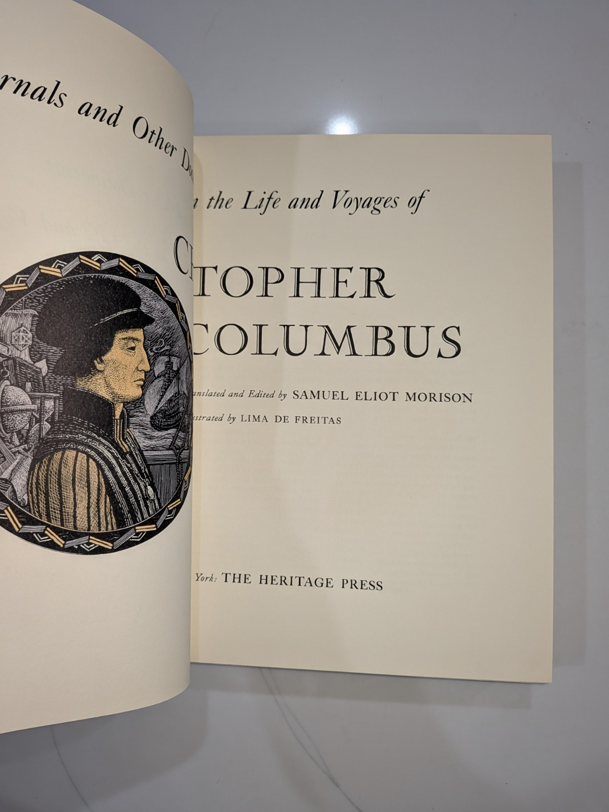 Journals & Other Documents Columbus | Samuel Eliot Morison | Heritage Press 1963