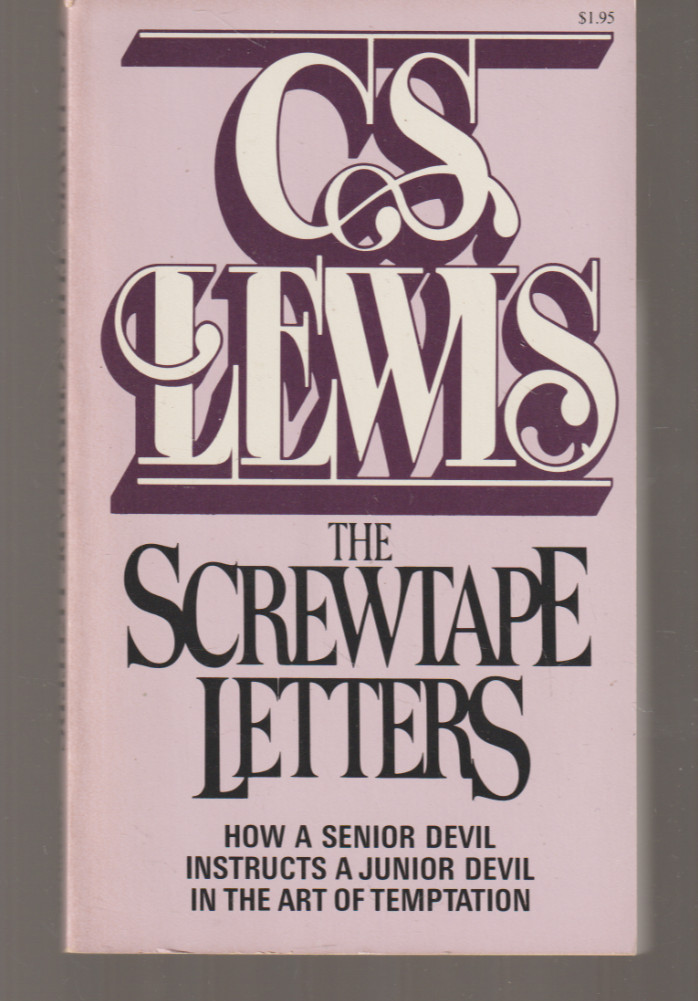 The Screwtape Letters 1980 28th Macmillian C S Lewis Devil Temptation