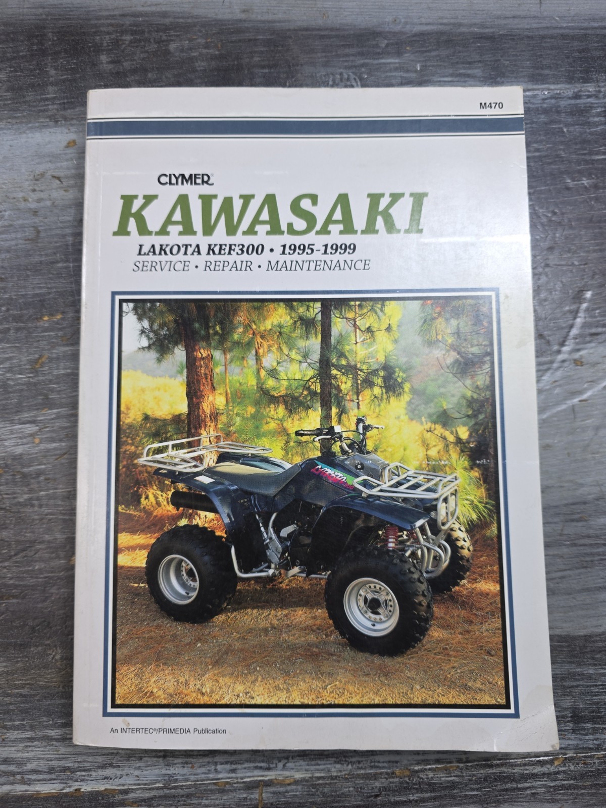 Clymer Service Repair Maintenance Manual M470 Kawasaki Lakota KEF300 1995-1999
