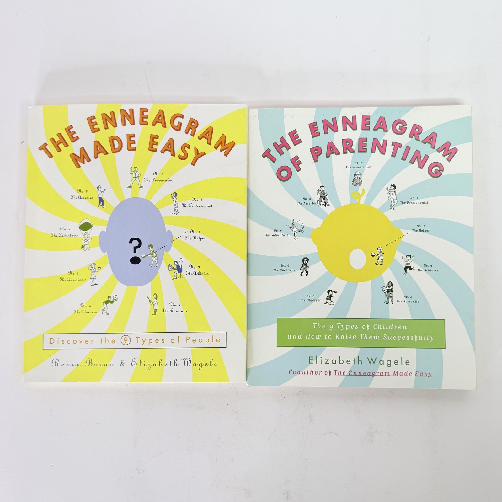 The Enneagram Made Easy & Of Parenting Baron Wagele HarperOne PB Illustrated