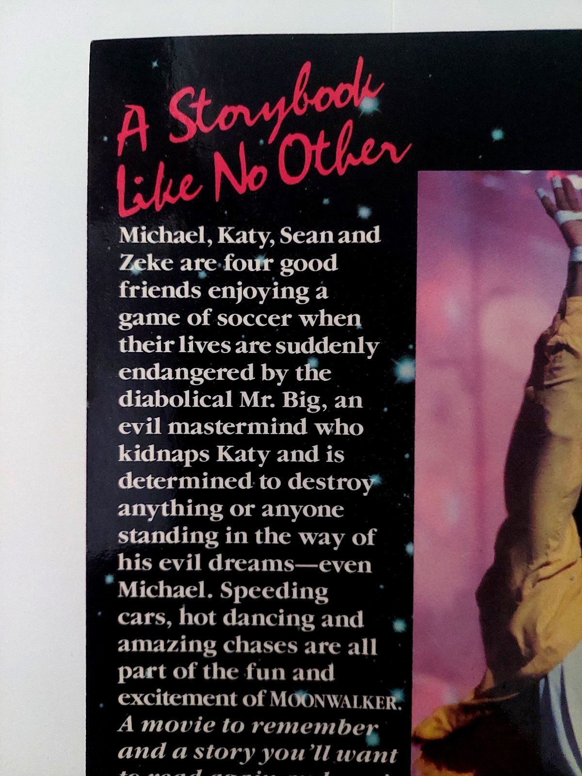 Moonwalker The Storybook by Michael Jackson Book (Paperback, English)