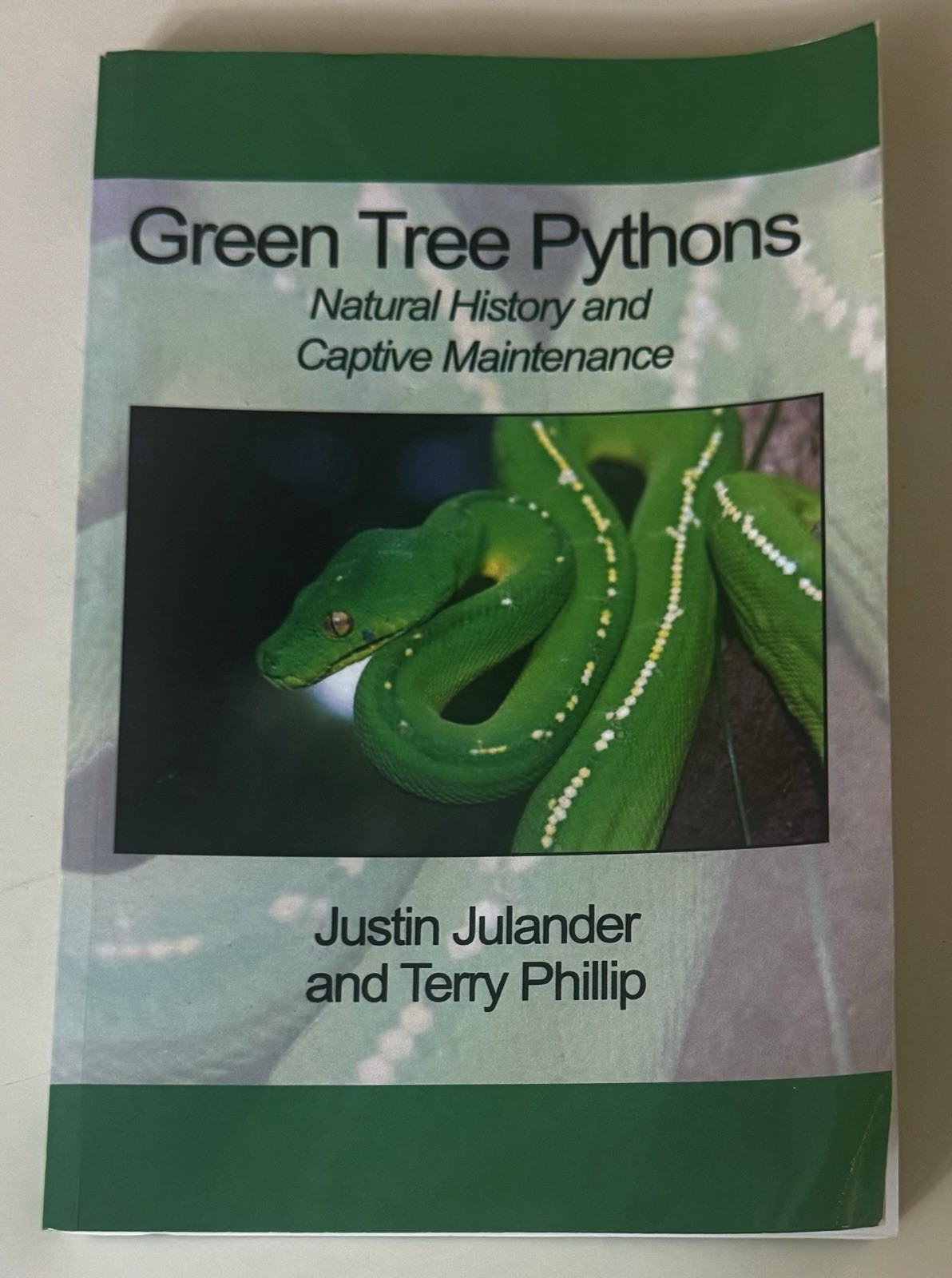 Green Tree Pythons: Natural History and Captive Maintenance