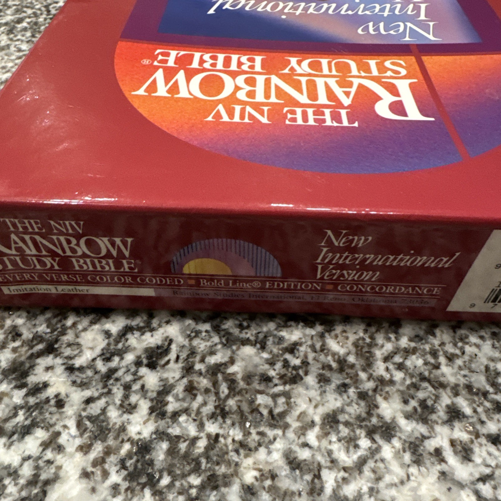 The Rainbow Study Bible New International Version Brand New Factory Sealed