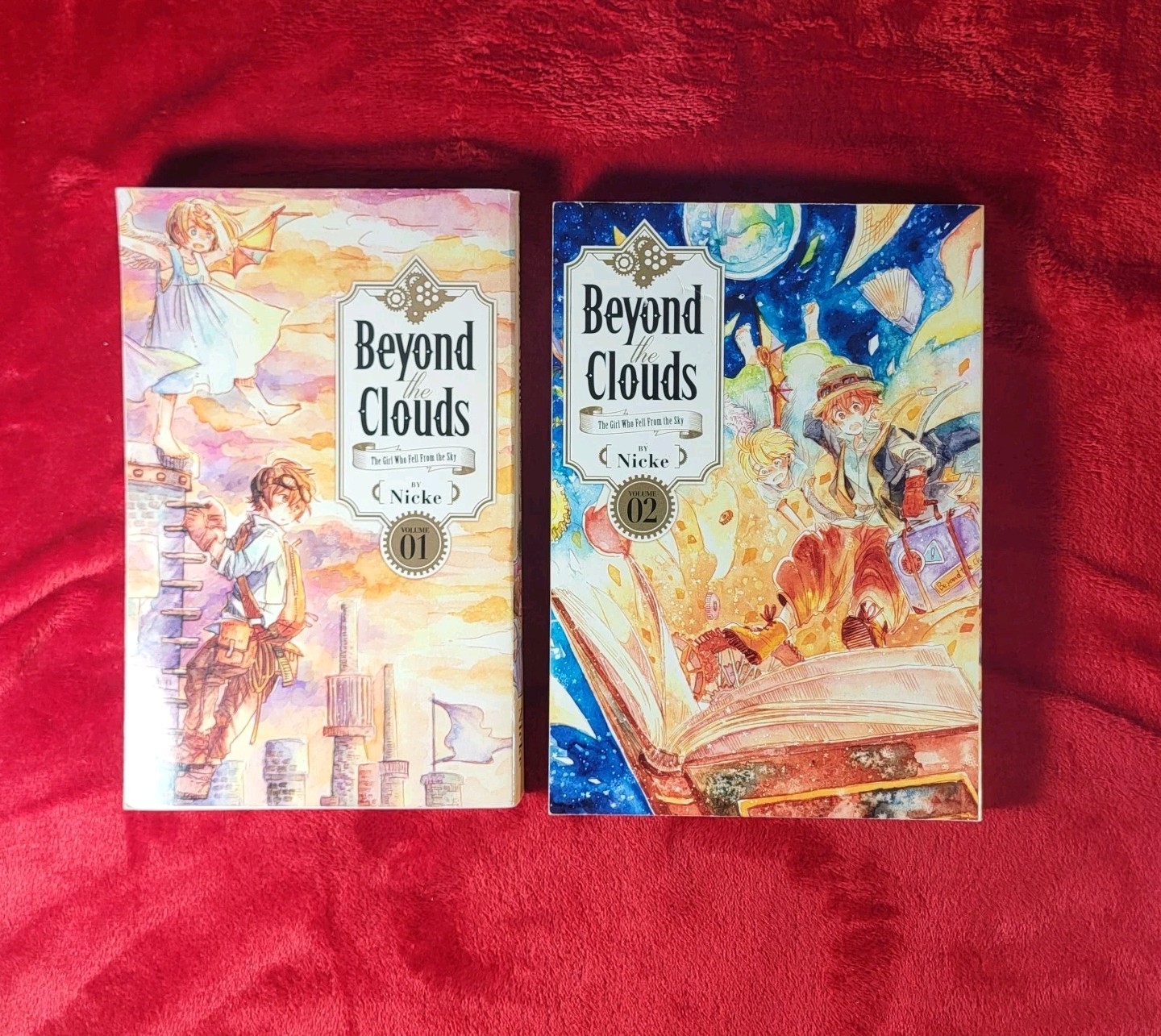 Beyond The Clouds: Volumes 1 & 2 Manga By Nicke Kodansha Comics Lot of 2
