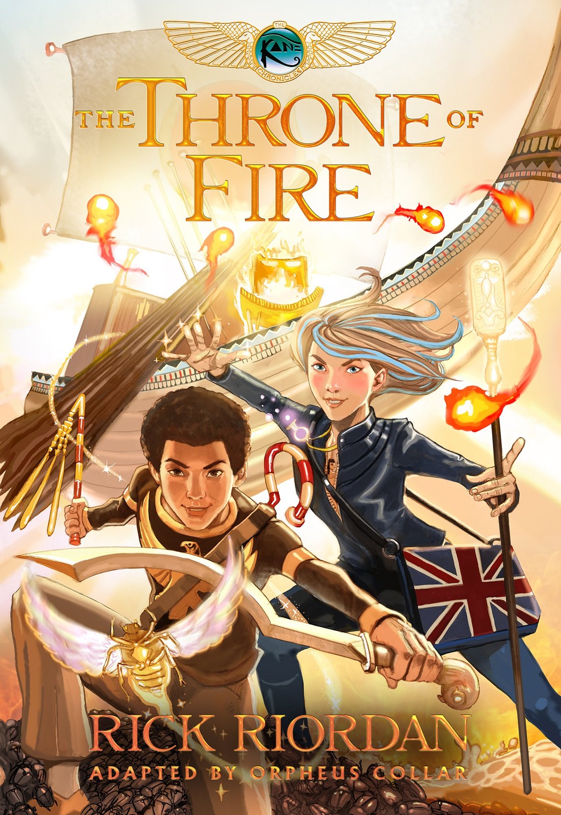 The Kane Chronicles, Book Two The Throne of Fire: The Graphic Novel