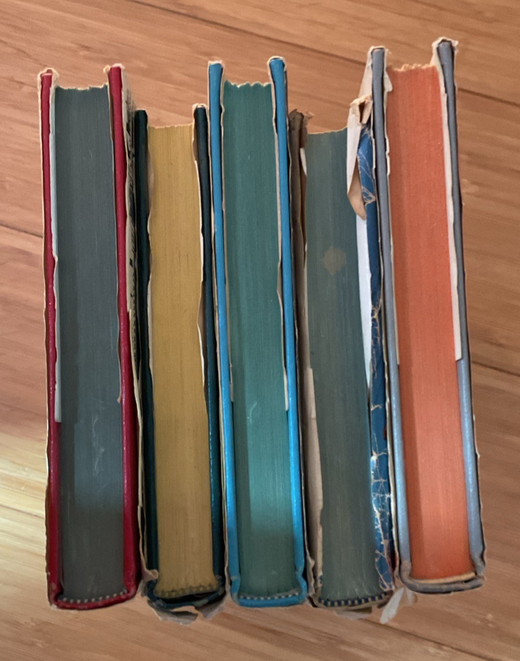 Lot VTG 1953 Sci Fi 5 Books HCDJ Science Fiction, Syndic, World Out of Mind, etc
