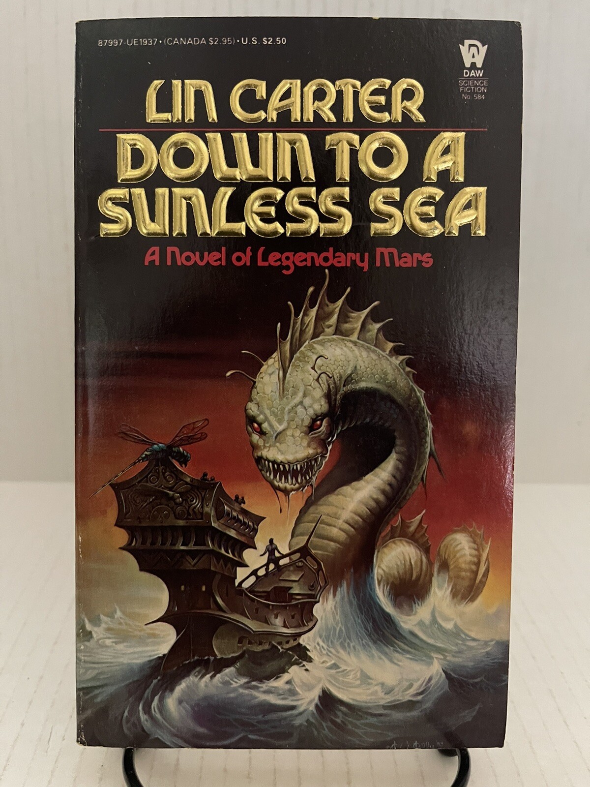 Down To A Sunless Sea ~ Lin Carter ~ 1984 1st (57)