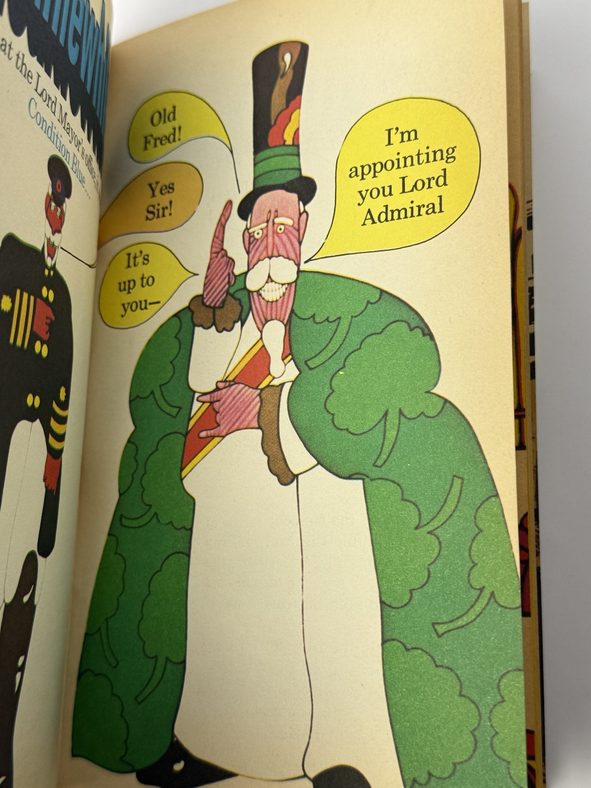 The Beatles Yellow Submarine Hardcover Book 1968 1st Print New American Library