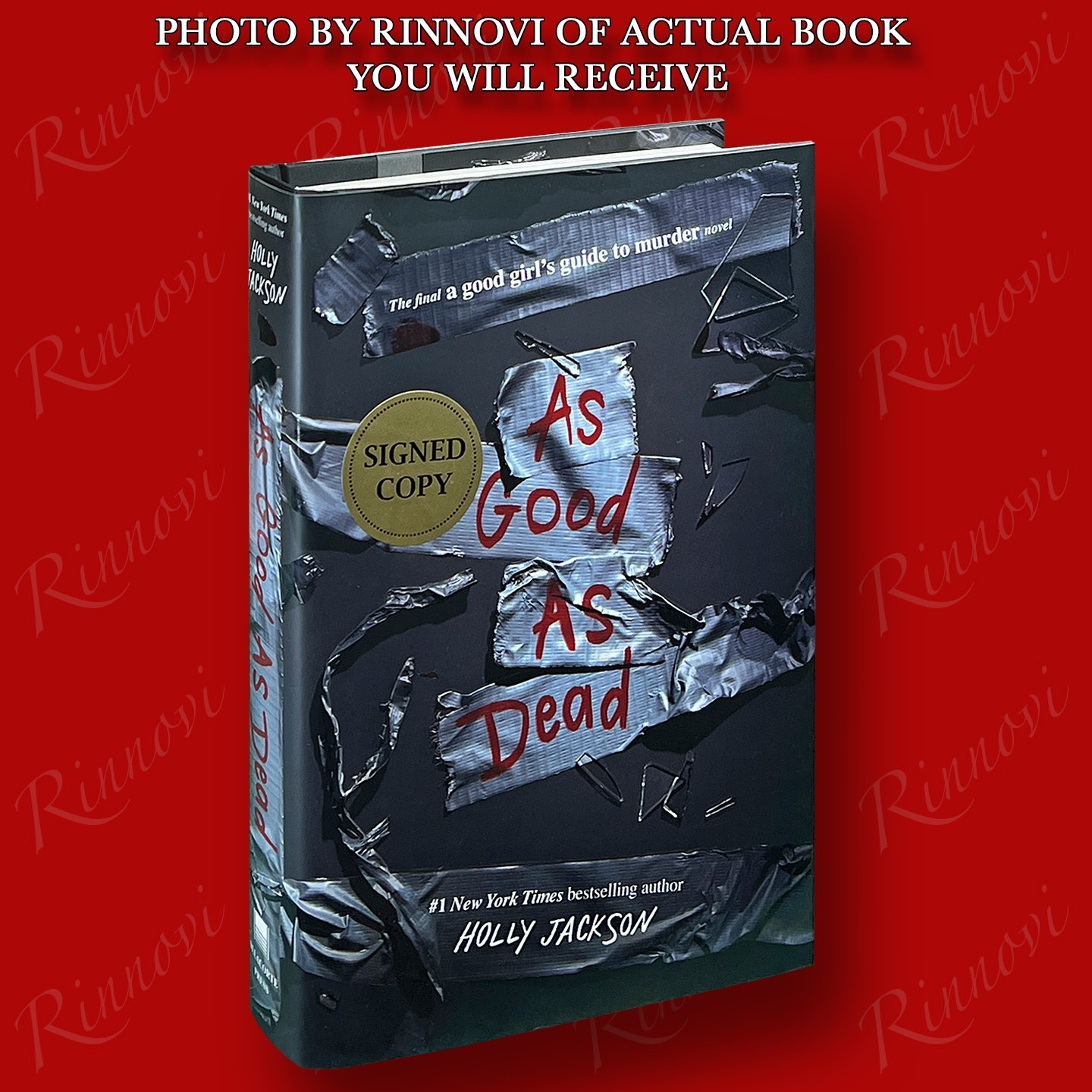 As Good As Dead SIGNED Holly Jackson (2021,HC,1st/1st) BRAND NEW