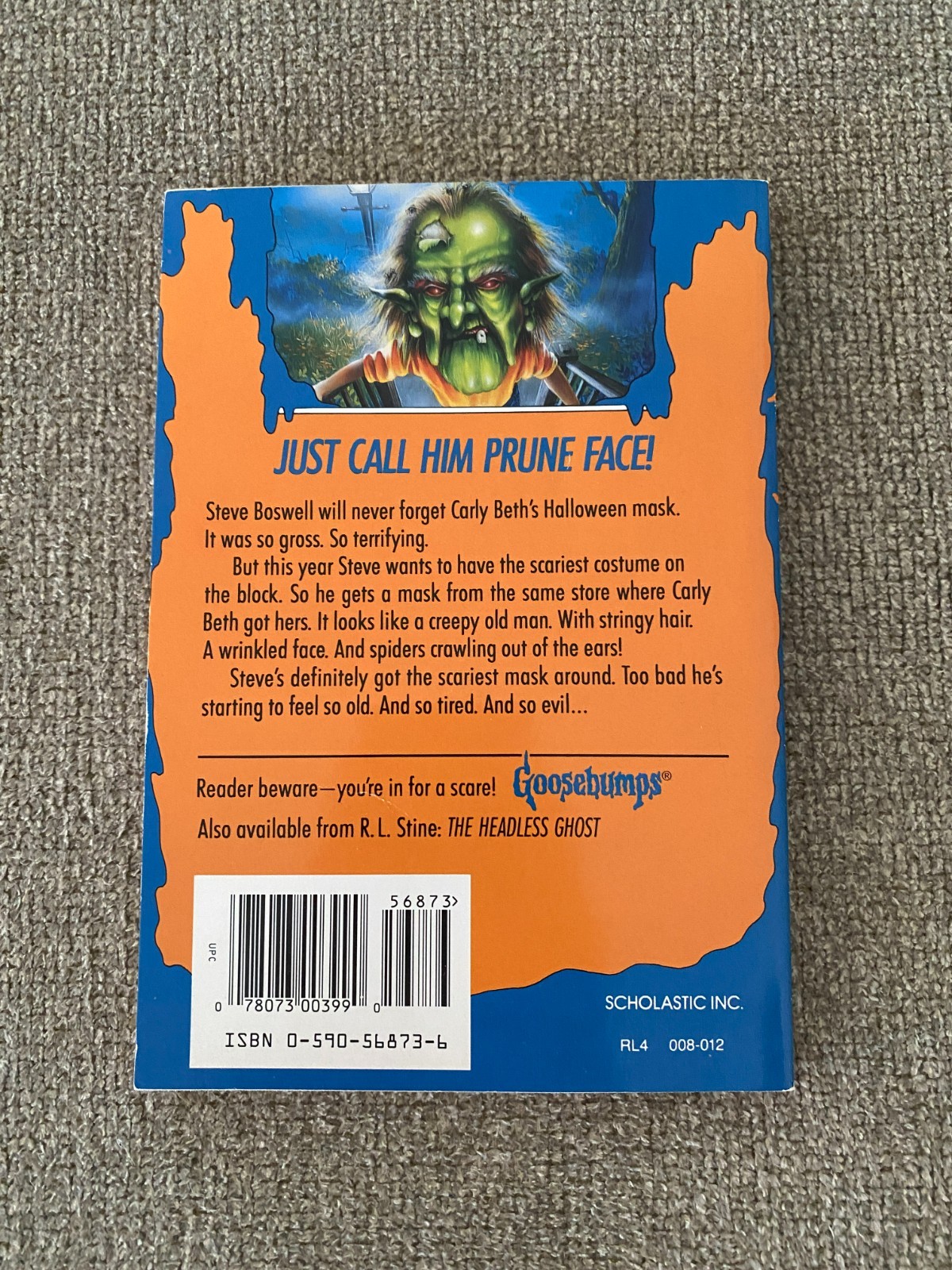 Like New 6th print Goosebumps #36 The Haunted Mask II 2 ~ R.L. Stine