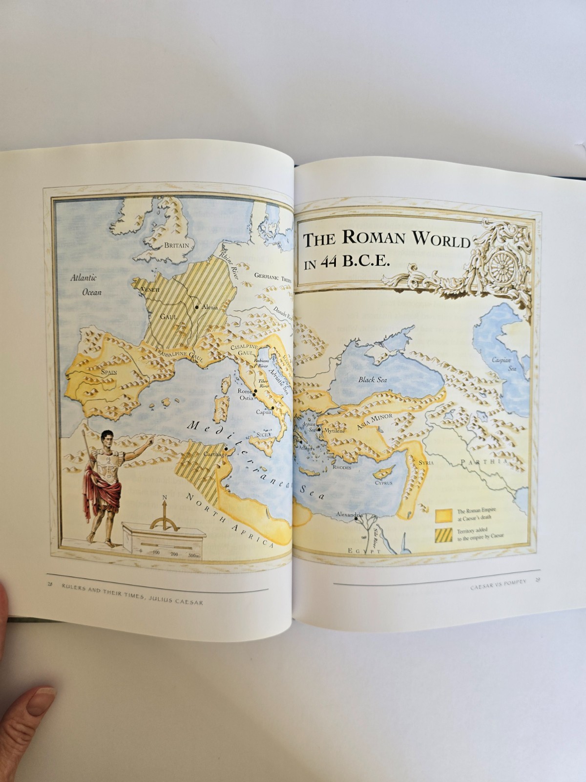 Julius Caesar and the Roman Republic by Greenblatt, Miriam Homeschool Studies