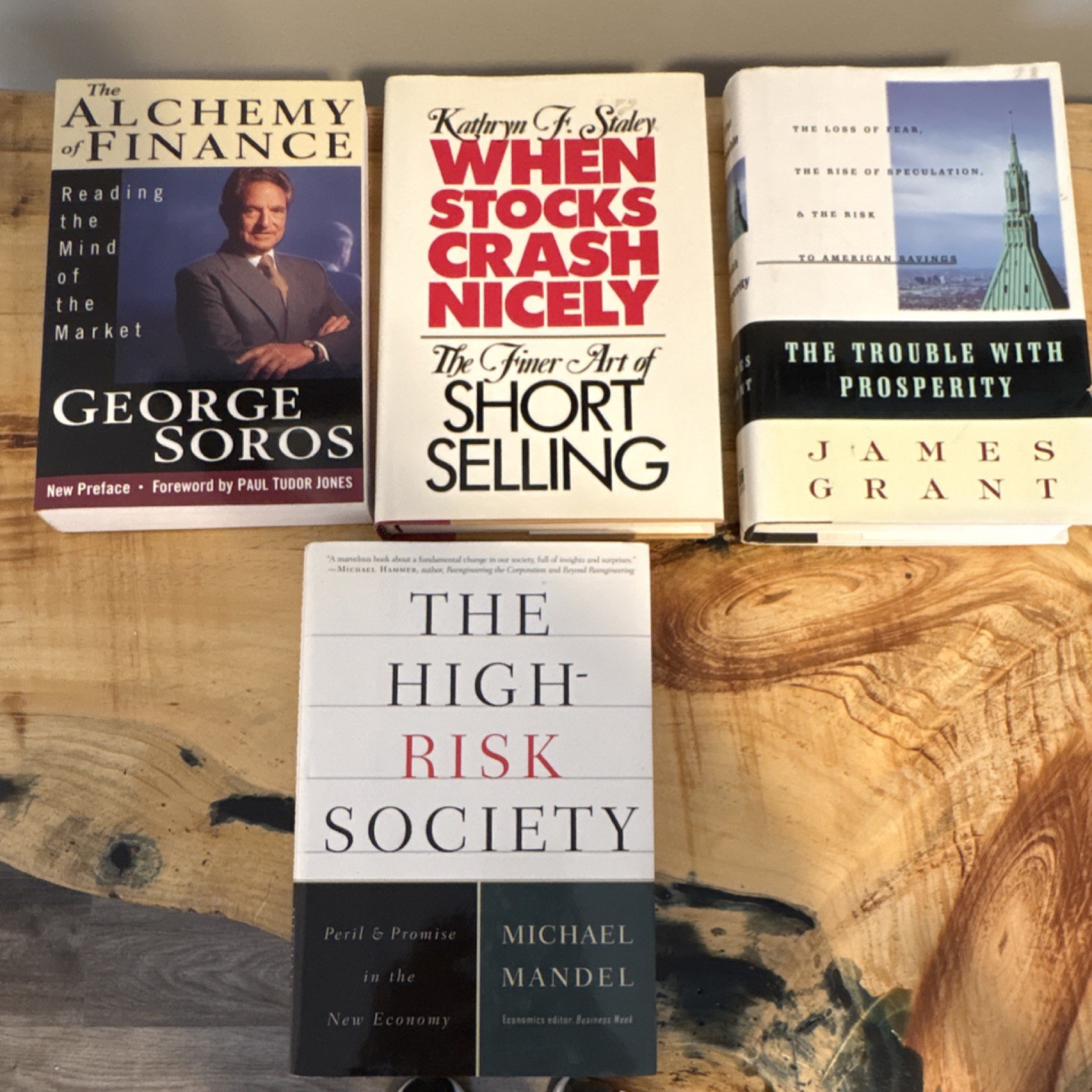 John Wiley & Sons Hardcover George Soros Kathryn F. Staley Finance Economics Lot