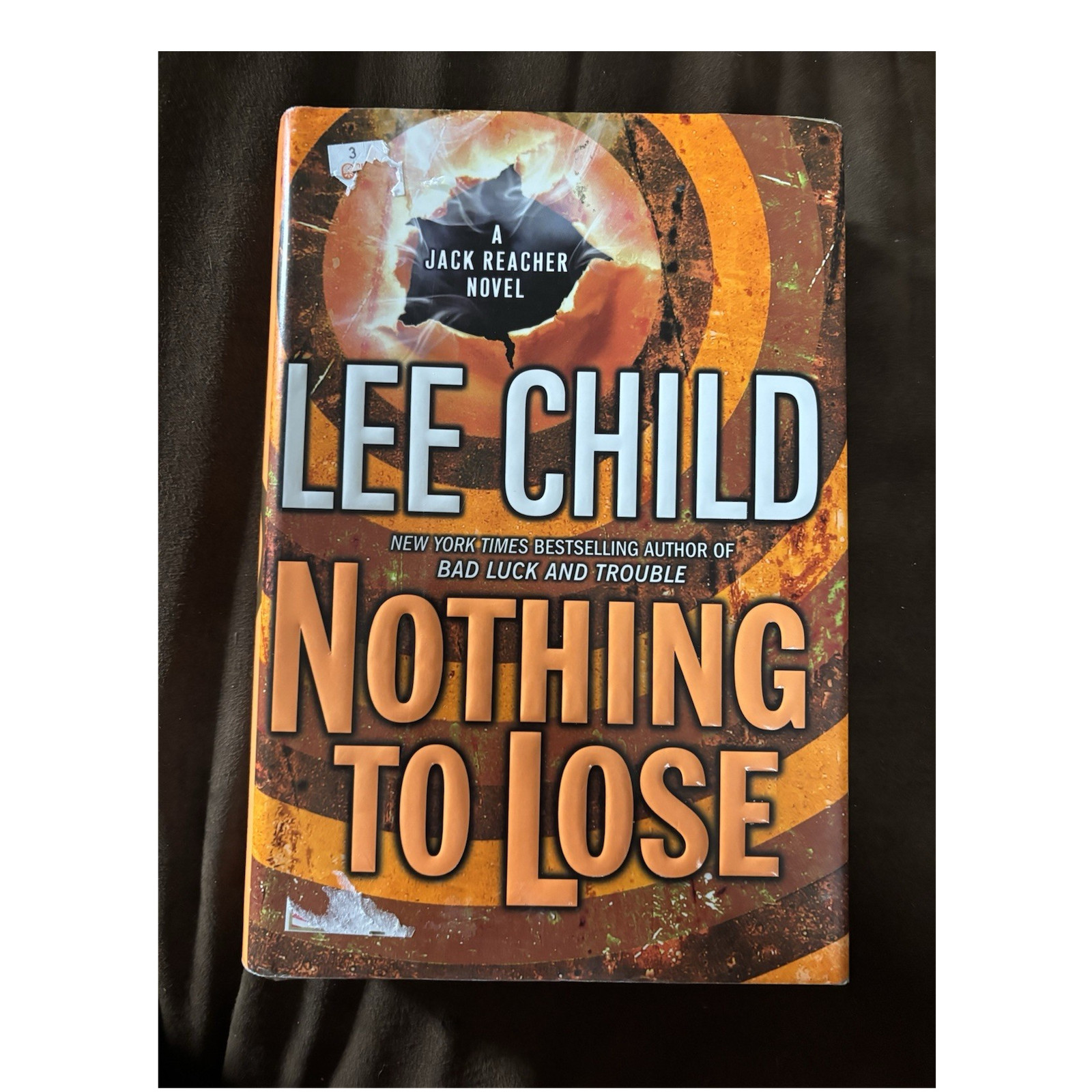Lee Child Nothing to Lose Jack Reacher Ser. Hardcover Fiction Novel English DJ
