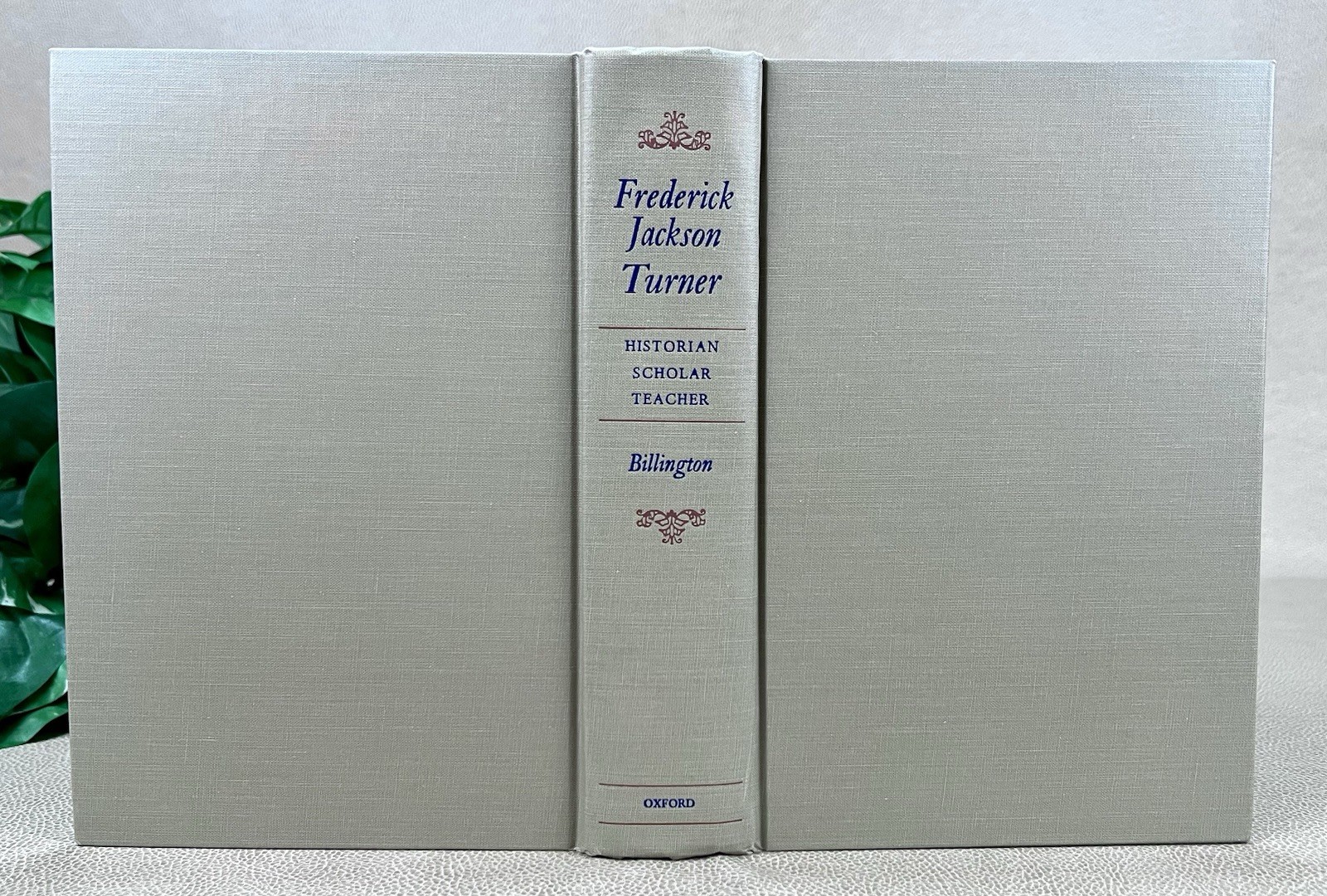 Frederick Jackson Turner by Ray A. Billington – 1973 HC w/ DJ
