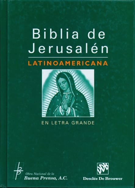 Biblia De Jerusalen Latinoamericana En Letra Grande (Spanish Edition)