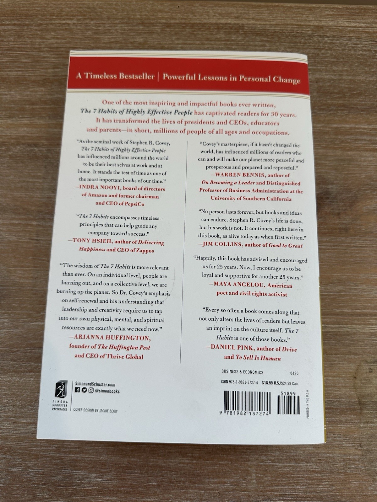Stephen R. Covey The 7 Habits of Highly Effective People 30th Anniv PB 2020