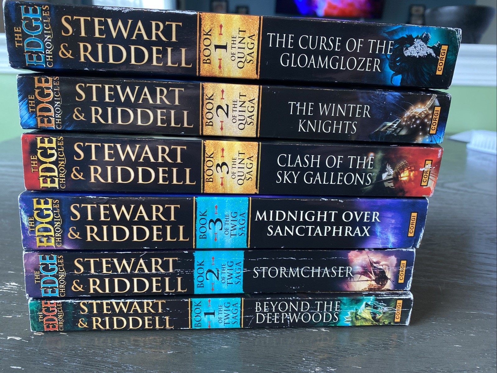 The Edge Chronicles 6 Books Set – Ages 9-14 – By Paul Stewart & Chris Riddell