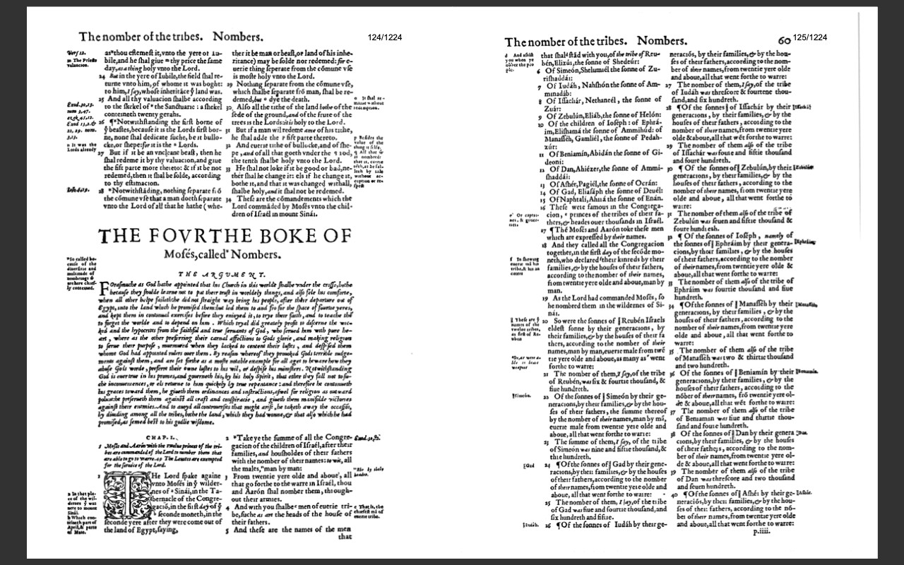 Geneva Bible 1560 Edition with Apocrypha (Scanned Original) PDF E-Book on CD-ROM