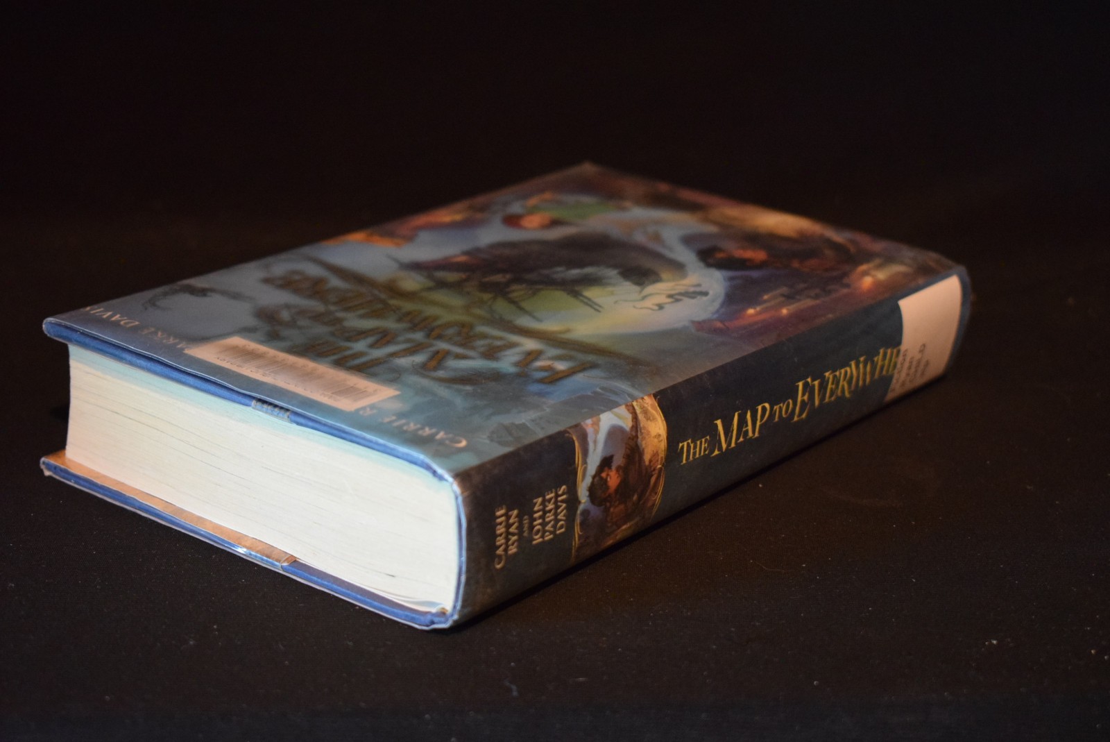The Map to Everywhere by Carrie Ryan ~ c 2014 ~ Pages 437 ~ Hardcover~Ex Library