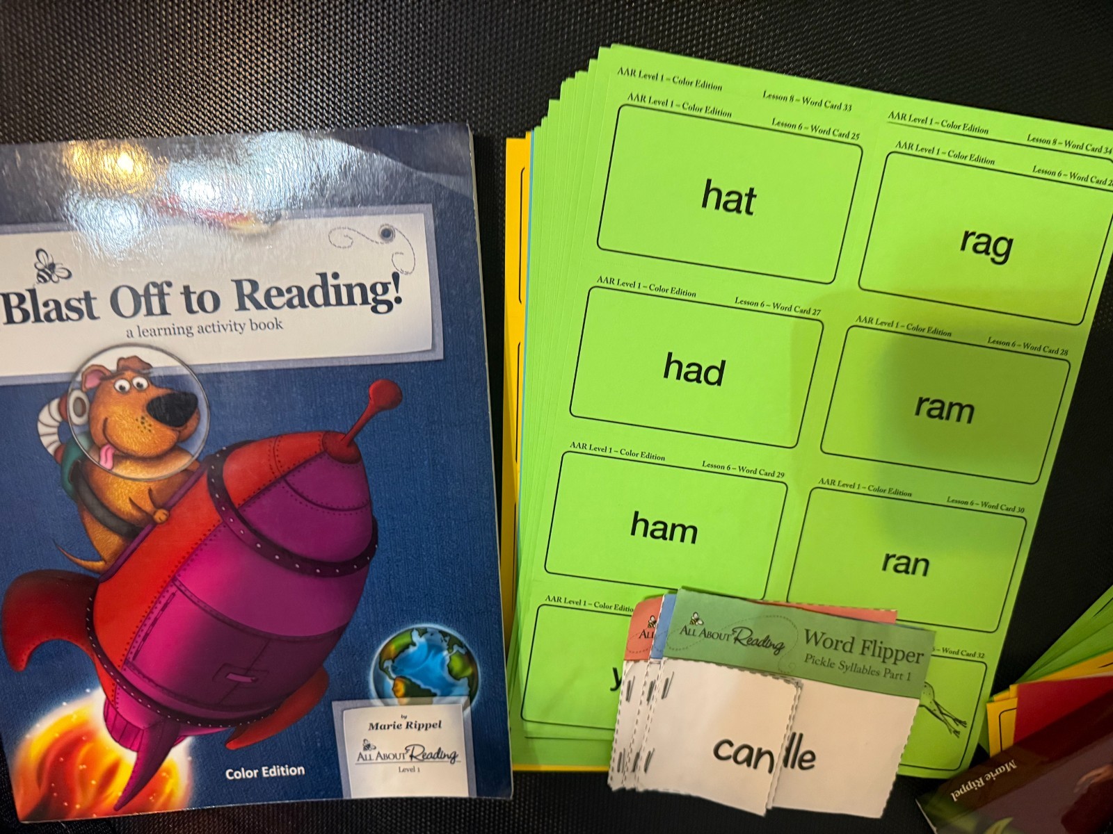 All About Reading Level 1: Blast Off to Reading! Activity Book (Color Edition)